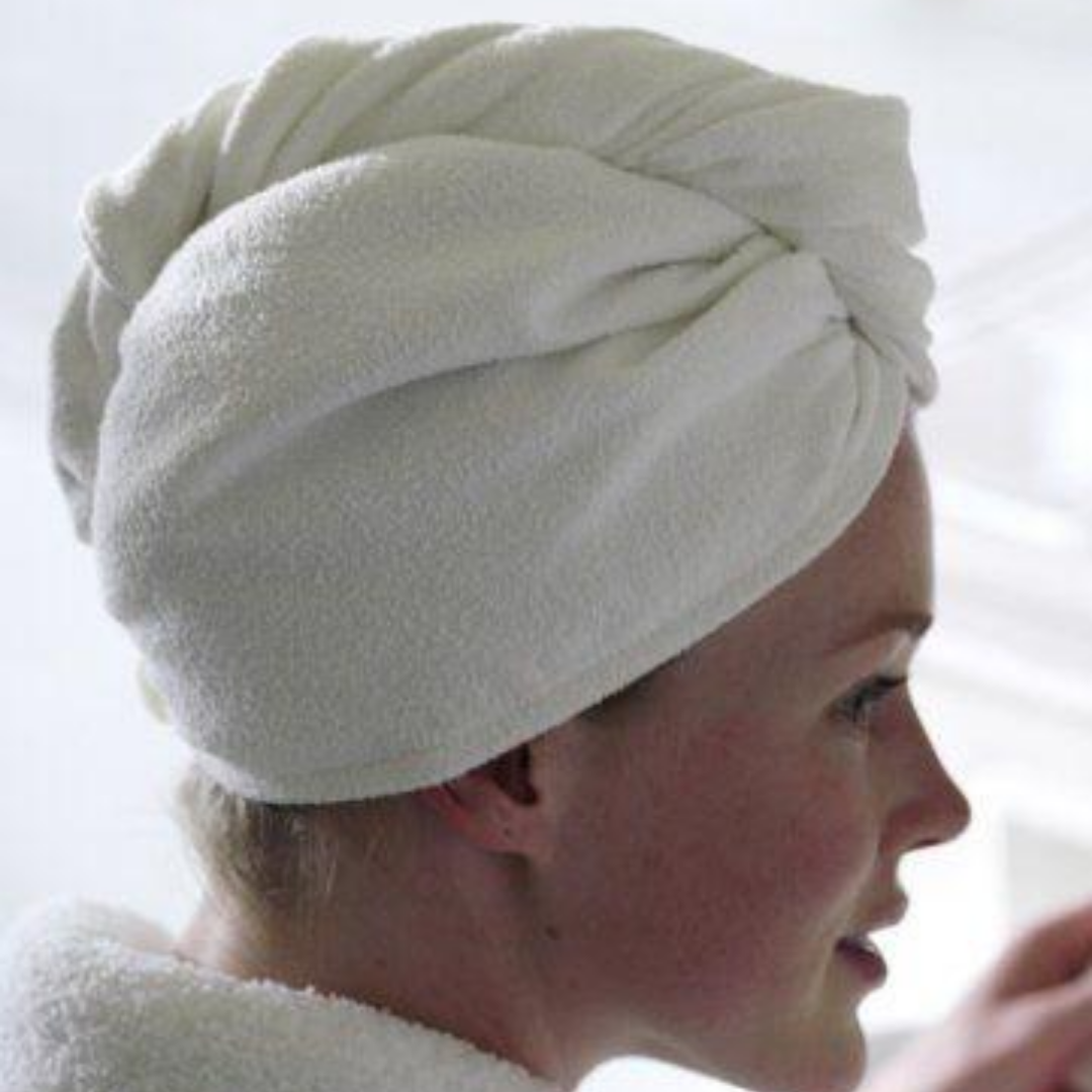 Turbante per i capelli Bulut – Beige - MelodiLana